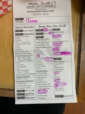 Menu photo 1 Mister Smith's Bakery Vermillion, SD Menu photo 1 Mister Smith's Bakery Vermillion, SD