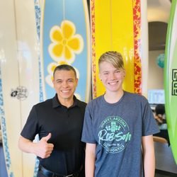 Robison Orthodontics - Braces off day with a favorite Technician!!