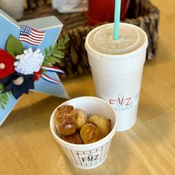 FiiZ Drinks - Pretzel Bites and 24 oz. Yowza