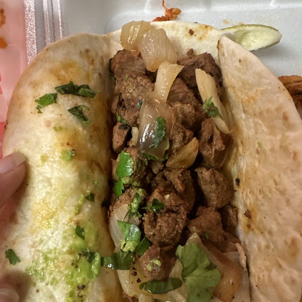 Steak taco