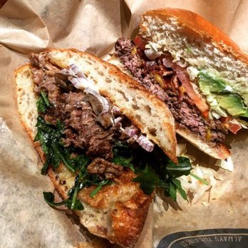 The Stand - American Classics Redefined - Short rib grill cheese and avocado bacon cheeseburger - New American Near Me - Pasadena, California