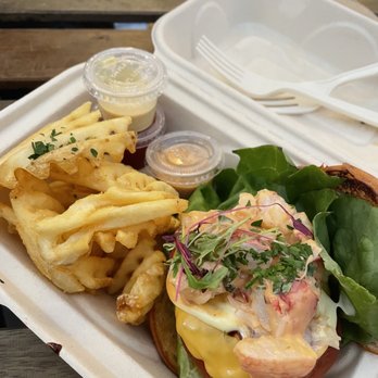Hall - Surf & turf wagyu burger with lobster - Japanese Near Me - New York, New York