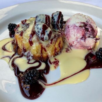 Bouchon - Blackberry lemon cake - French Near Me - Santa Barbara, California