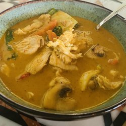 Chicken Panang Curry - yum!