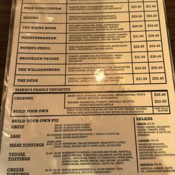 Big Mario's Pizza - Menu - Pizza Near Me - Seattle, Washington