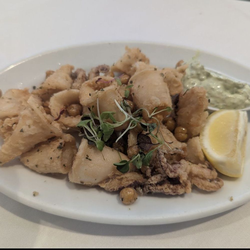 Kellari Taverna - CRISPY CALAMARI - Greek Near Me - New York, New York Kellari Taverna - CRISPY CALAMARI - Greek Near Me - New York, New York