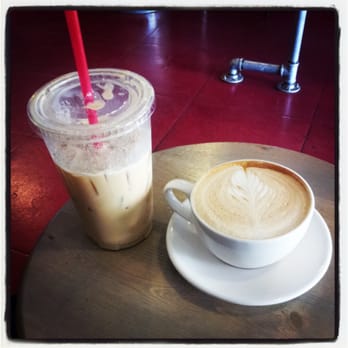 Preservation Coffee & Tea - Iced pumpkin spice and the Havana - Coffee & Tea Near Me - Modesto, California