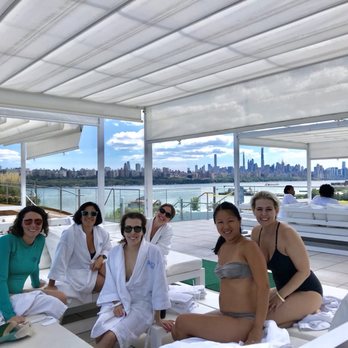 SoJo Spa Club - Rooftop Cabana Rental available - Saunas Near Me - Edgewater, New Jersey