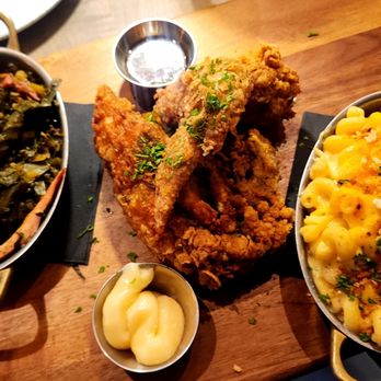 Hen Quarter Prime - 1/4 chicken, greens and Mac n cheese - Southern Near Me - Washington, DC, District of Columbia Hen Quarter Prime - 1/4 chicken, greens and Mac n cheese - Southern Near Me - Washington, DC, District of Columbia