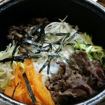 Korean Grill - Dolsot Bibimbap!    The side dishes are really good!  The best Korean in Austin - Korean Near Me - Austin, Texas