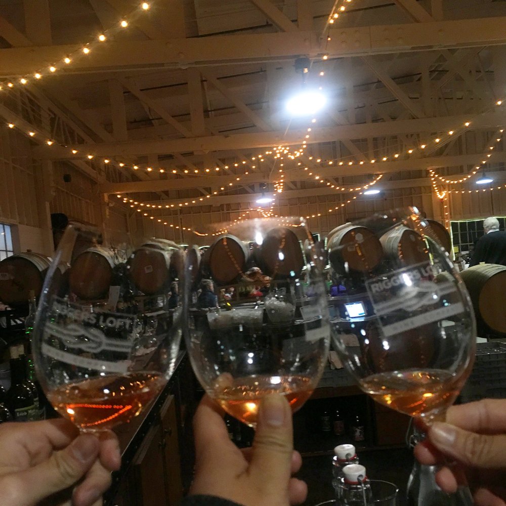 Riggers Loft - Wining and dining with good company on a busy Saturday night - Wine Tasting Room Near Me - Richmond, California Riggers Loft - Wining and dining with good company on a busy Saturday night - Wine Tasting Room Near Me - Richmond, California