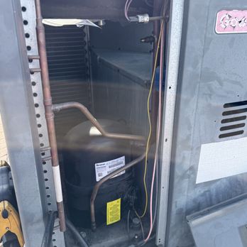 Fusion Heating and Cooling - Old compressor failed , replaced with new one. - Heating & Air Conditioning/HVAC Near Me Fusion Heating and Cooling - Old compressor failed , replaced with new one. - Heating & Air Conditioning/HVAC Near Me