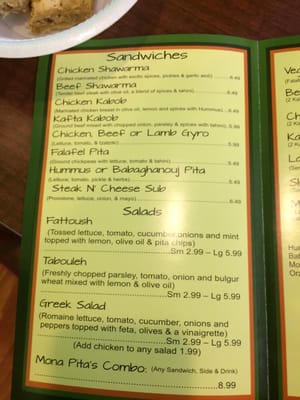 Menu photo 7 Halal Pita Raleigh, NC