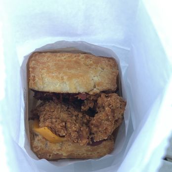 Bird Bird Biscuit - Theodore sandwich - Breakfast & Brunch Near Me - Austin, Texas