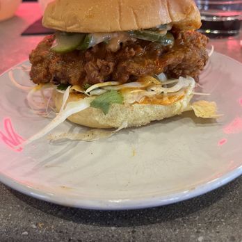 Ghostburger - Spicy crisp chick - Burgers Near Me - Washington, DC, District of Columbia