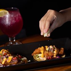 Baja fish tacos