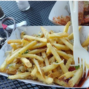 Chowder Hut - Garlic fries with Parmesan cheese - Seafood Near Me - San Francisco, California