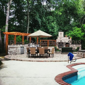 Phoenix Outdoor Concepts - Circular pergola and outdoor kitchen - Decks & Railing Near Me - Pace, Florida Phoenix Outdoor Concepts - Circular pergola and outdoor kitchen - Decks & Railing Near Me - Pace, Florida