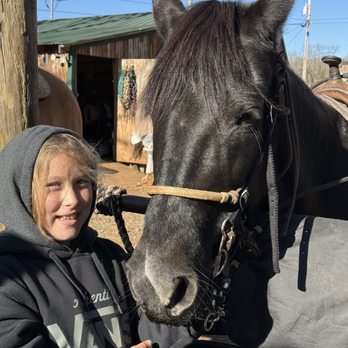 Cowgirl Up Stables - Luna and Storm - Horseback Riding Near Me - Cherry Log, Georgia