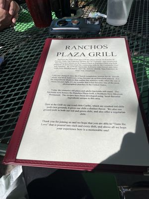 Menu photo 1 Ranchos Plaza Grill Ranchos De Taos, NM Menu photo 1 Ranchos Plaza Grill Ranchos De Taos, NM