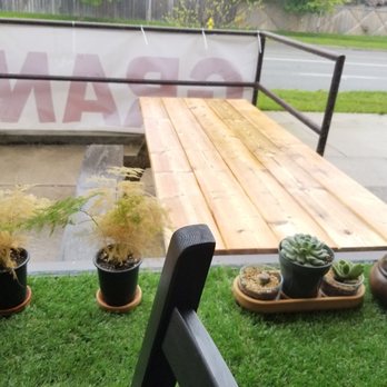 Onnuri - Outdoor seating and cute little plants display - Korean Near Me - Toronto, Ontario Onnuri - Outdoor seating and cute little plants display - Korean Near Me - Toronto, Ontario