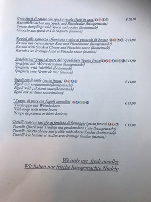 Menu photo 2 Al Gondoliere Malcesine, VR