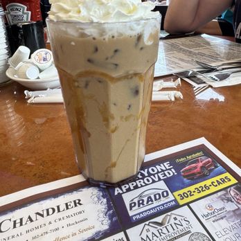 Brandywine Diner - Caramel Iced Coffee - Breakfast & Brunch Near Me - Wilmington, Delaware