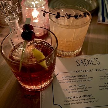 Sadie's - Maple old fashioned and sour cocktails - Mediterranean Near Me - Nashville, Tennessee Sadie's - Maple old fashioned and sour cocktails - Mediterranean Near Me - Nashville, Tennessee