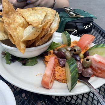 ROAM Cafe - Hummus plate - New American Near Me - Rochester, New York