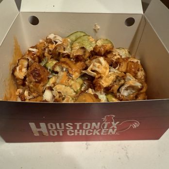 Houston TX Hot Chicken - Loaded fries - Chicken Shop Near Me - Bakersfield, California