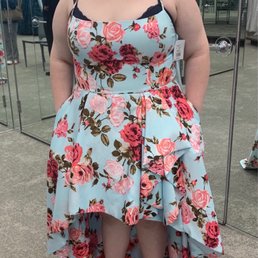 High low floral dress High low floral dress