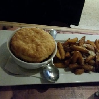 The George Hamilton - pot pie and chips - Canadian (New) Near Me - Hamilton, Ontario The George Hamilton - pot pie and chips - Canadian (New) Near Me - Hamilton, Ontario