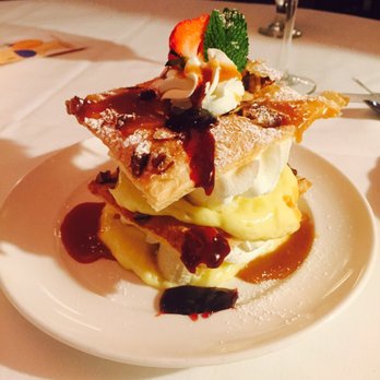 Parizade - Banana Rum Napoleon - Mediterranean Near Me - Durham, North Carolina
