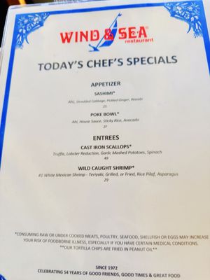 Menu photo 2 Wind & Sea Dana Point, CA Menu photo 2 Wind & Sea Dana Point, CA
