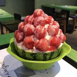 Watermelon Bingsoo Watermelon Bingsoo