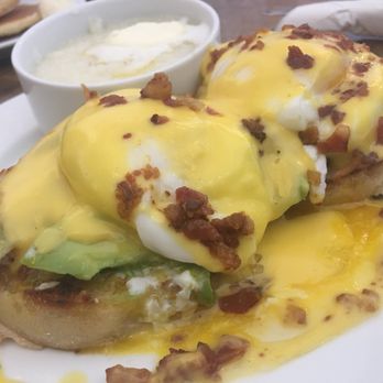Benny's Cafe - Smoked turkey Eggs Benedict with grits - Cafes Near Me - McKinney, Texas Benny's Cafe - Smoked turkey Eggs Benedict with grits - Cafes Near Me - McKinney, Texas
