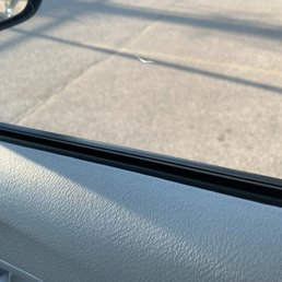 Scratched my tint and returned my car to me with the window down just enough that I wouldn't see it until I left.