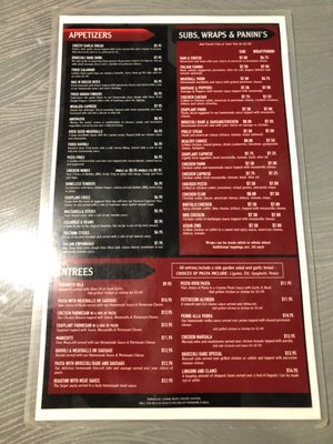 Menu photo 1 Capone's Pizza Bar Rt.80 North Branford, CT Menu photo 1 Capone's Pizza Bar Rt.80 North Branford, CT