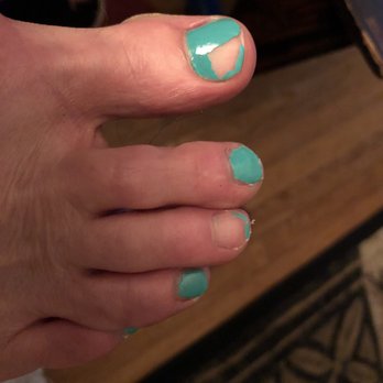 Hawaii Nails & Spa - After 1 week. My pedis always last until I get sick of the color. - Nail Salons Near Me - Midlothian, Virginia Hawaii Nails & Spa - After 1 week. My pedis always last until I get sick of the color. - Nail Salons Near Me - Midlothian, Virginia