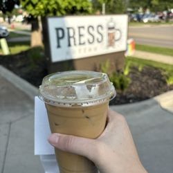 Press Coffee - Iowa City - Vanilla Oatmilk Latte