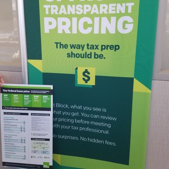 H&R Block - Pricing info - Tax Services Near Me - Rockaway, New Jersey