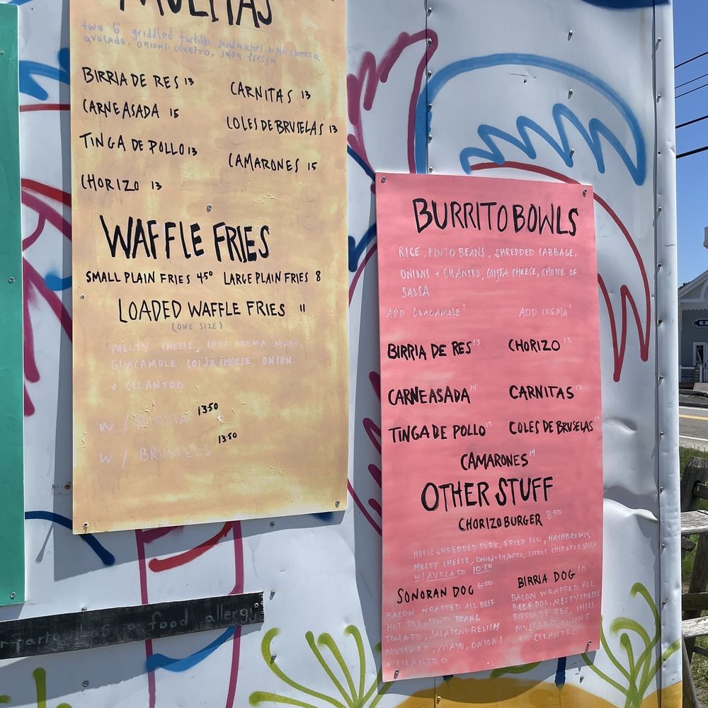 La Tacodilla - Menu - Pop-Up Restaurants Near Me - West Dennis, Massachusetts La Tacodilla - Menu - Pop-Up Restaurants Near Me - West Dennis, Massachusetts