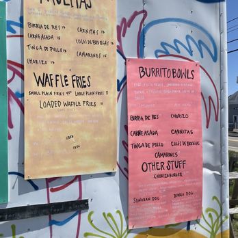 La Tacodilla - Menu - Pop-Up Restaurants Near Me - West Dennis, Massachusetts
