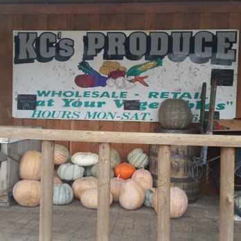 K C's Produce - a display of pumpkins and squash - Fruits & Veggies Near Me - Lake City, Florida