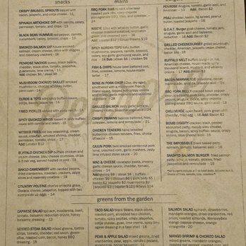 Penrose Taphouse & Eatery - Menu - Breweries Near Me - Fort Collins, Colorado Penrose Taphouse & Eatery - Menu - Breweries Near Me - Fort Collins, Colorado