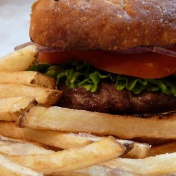 Spaulding Steak & Ale - a hamburger and fries - Steakhouses Near Me - Rochester, New Hampshire