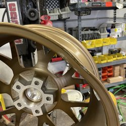 Wheel and Rim Repair - Another angle