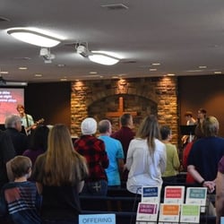 Crossway Church - Our congregation loves to sing contemporary praise songs & hymns. A small, simple band usually lead our worship.