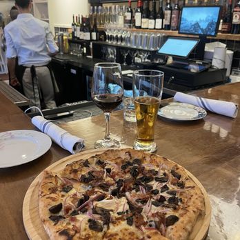 Flora King - Forest pizza (mushrooms and bacon) - Argentine Near Me - San Francisco, California