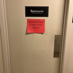DSW Designer Shoe Warehouse - Bathrooms closed to the public with no explanation, wtf lmao